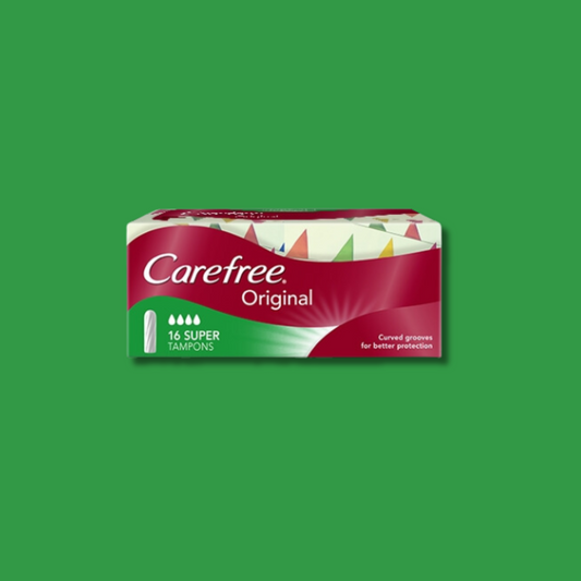 CAREFREE® ORIGINAL SUPER TAMPONS