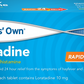 Hayfever Trio - 50x Chemists Own Loratadine + 30x Chemists Own Cetirizine + 10x Trust Fexit 180mg