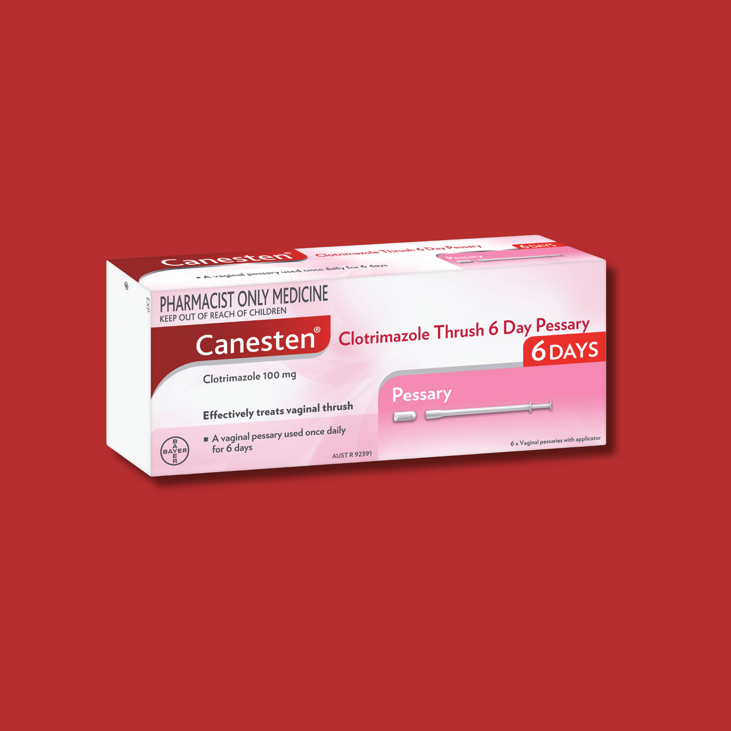 Canesten 6 Day Pessary