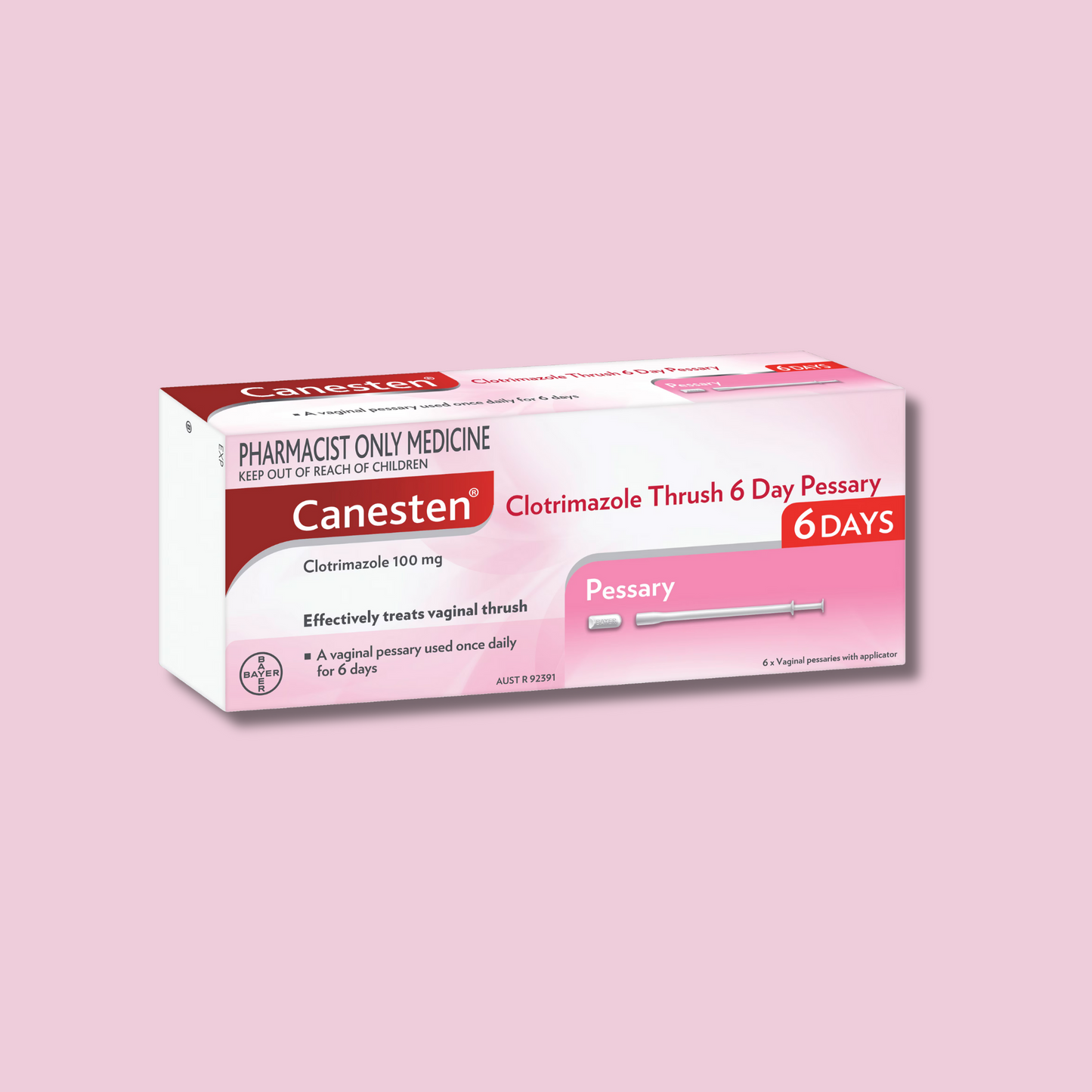 Canesten 6 Day Pessary