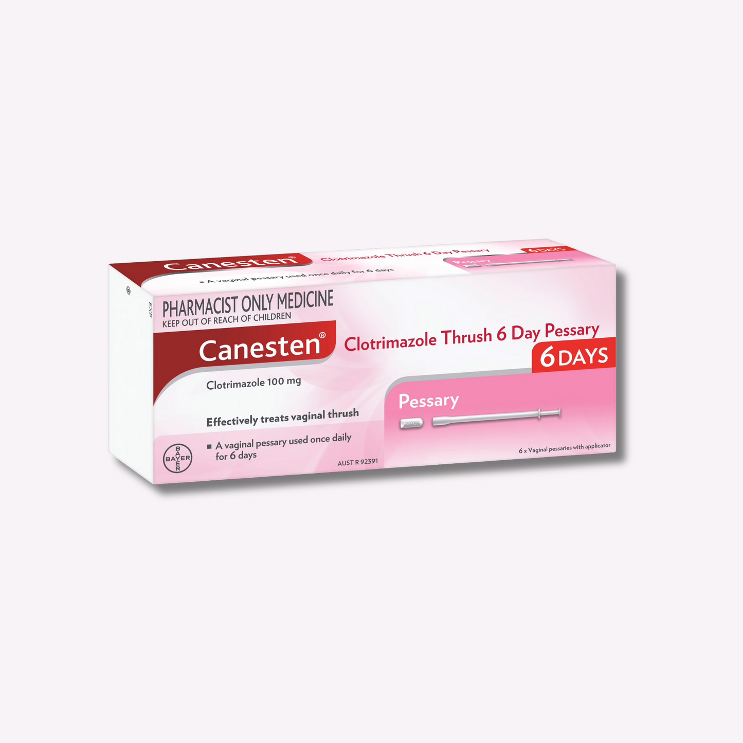 Canesten 6 Day Pessary