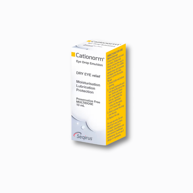 Cationorm Dry Eye Relief Preservative Free Multi Dose 10ml