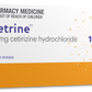 Cetrine, Dr Reddys Cetirizine Hydrochloride 10mg, Generic Zyrtec Alternative