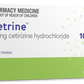 Cetrine, Dr Reddys Cetirizine Hydrochloride 10mg, Generic Zyrtec Alternative