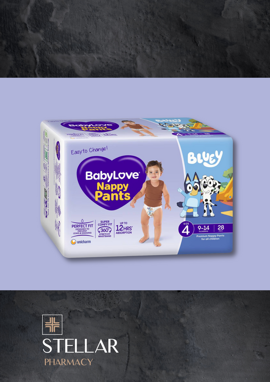 BabyLove Nappy Pants Toddler Size 4, 9-14kg 28 Pack