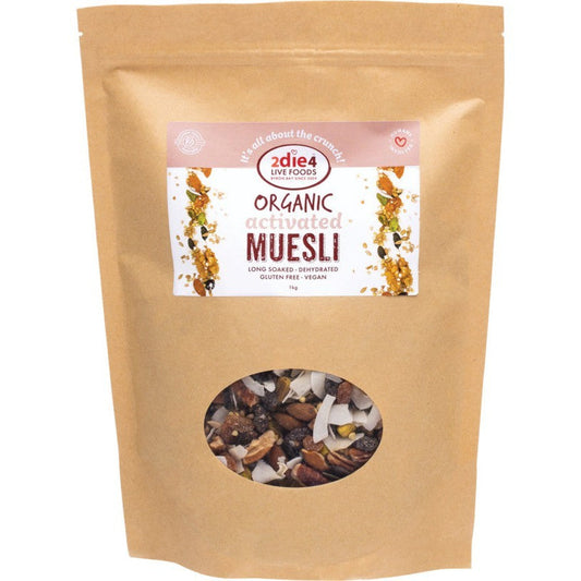 2DIE4 LIVE FOODS Organic Activated Muesli 1kg