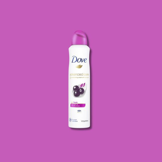 DOVE ANTIPERSPIRANT ADVANCE CARE GO FRESH ACAI WATERLILY 220ML