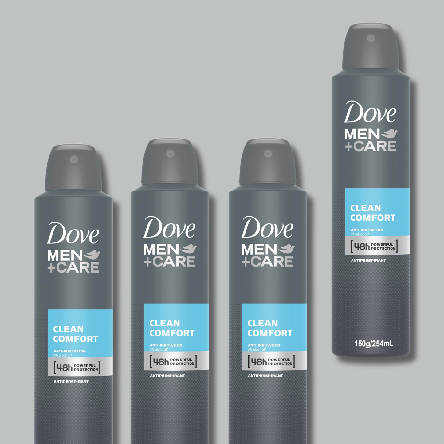 DOVE MEN APD CLEAN COMFORT 254ML