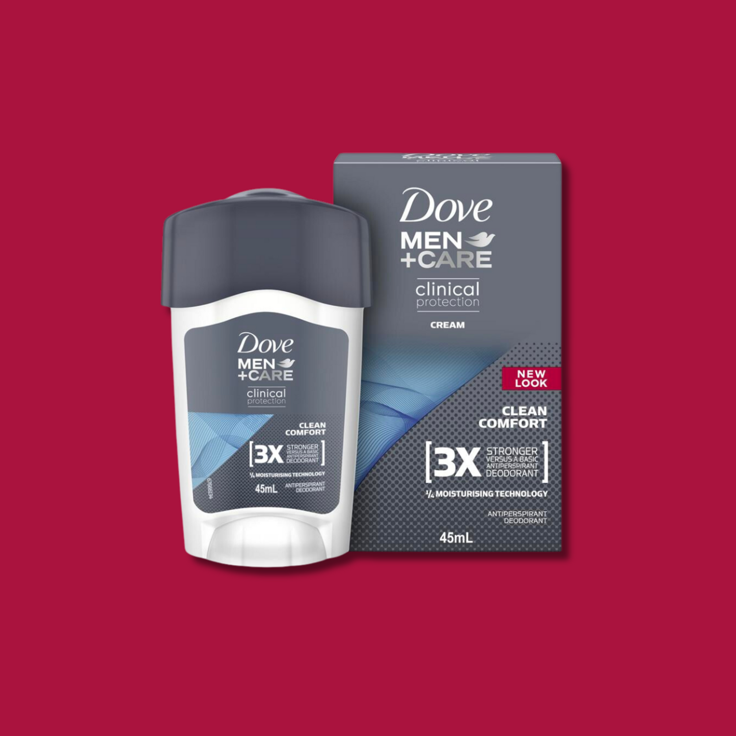 DOVE MEN CLINICAL APD CLEAN COMFORT 45ML