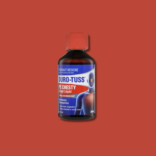 DURO-TUSS PE Chesty Cough Liquid + Nasal Decongestant 200mL