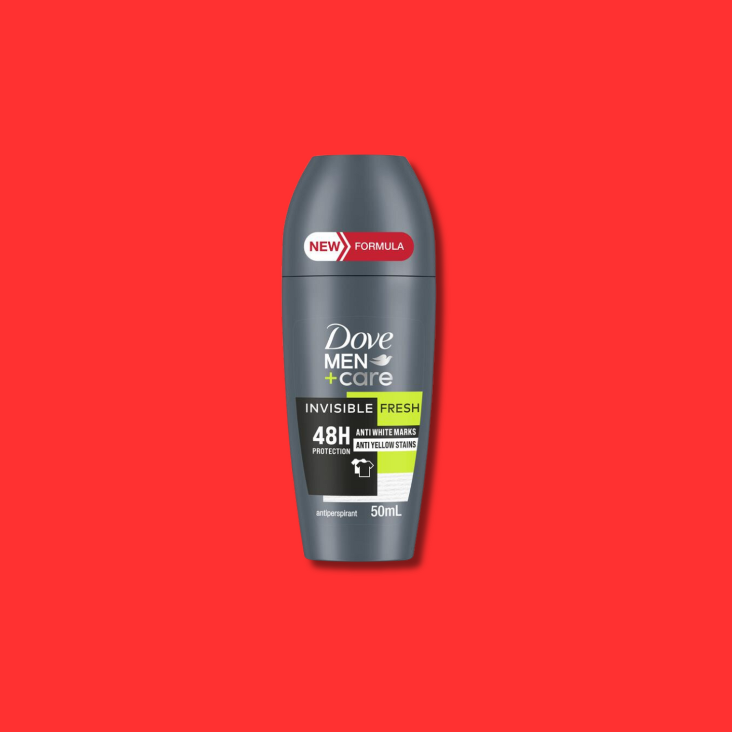 Dove for Men Antiperspirant Deodorant Roll On Invisible Fresh 50ml