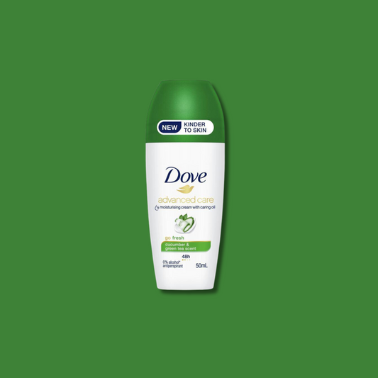 Dove for Women Antiperspirant Deodorant Roll On Advanced Care Go Fresh Cucumber 50ml