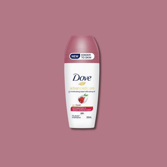 Dove for Women Antiperspirant Deodorant Roll On Advanced Care Go Fresh Pomegranate 50ml