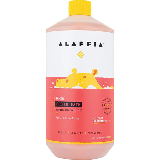 ALAFFIA Kids Bubble Bath Coconut Strawberry 950ml