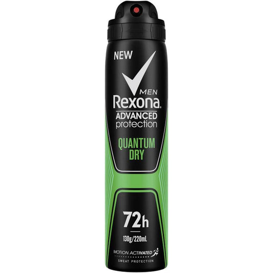 Rexona for Men Antiperspirant Advanced Quantum Dry 72hr 220ml