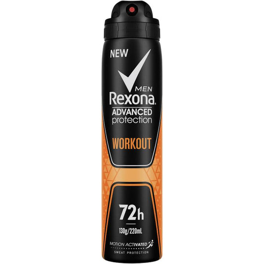 Rexona for Men Antiperspirant Advanced Workout 220ml