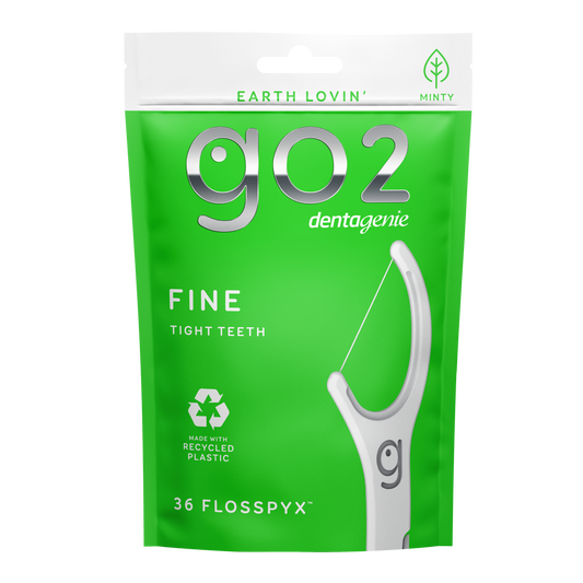 Go2 Dentagenie Fine Flosspyx 36 Pack