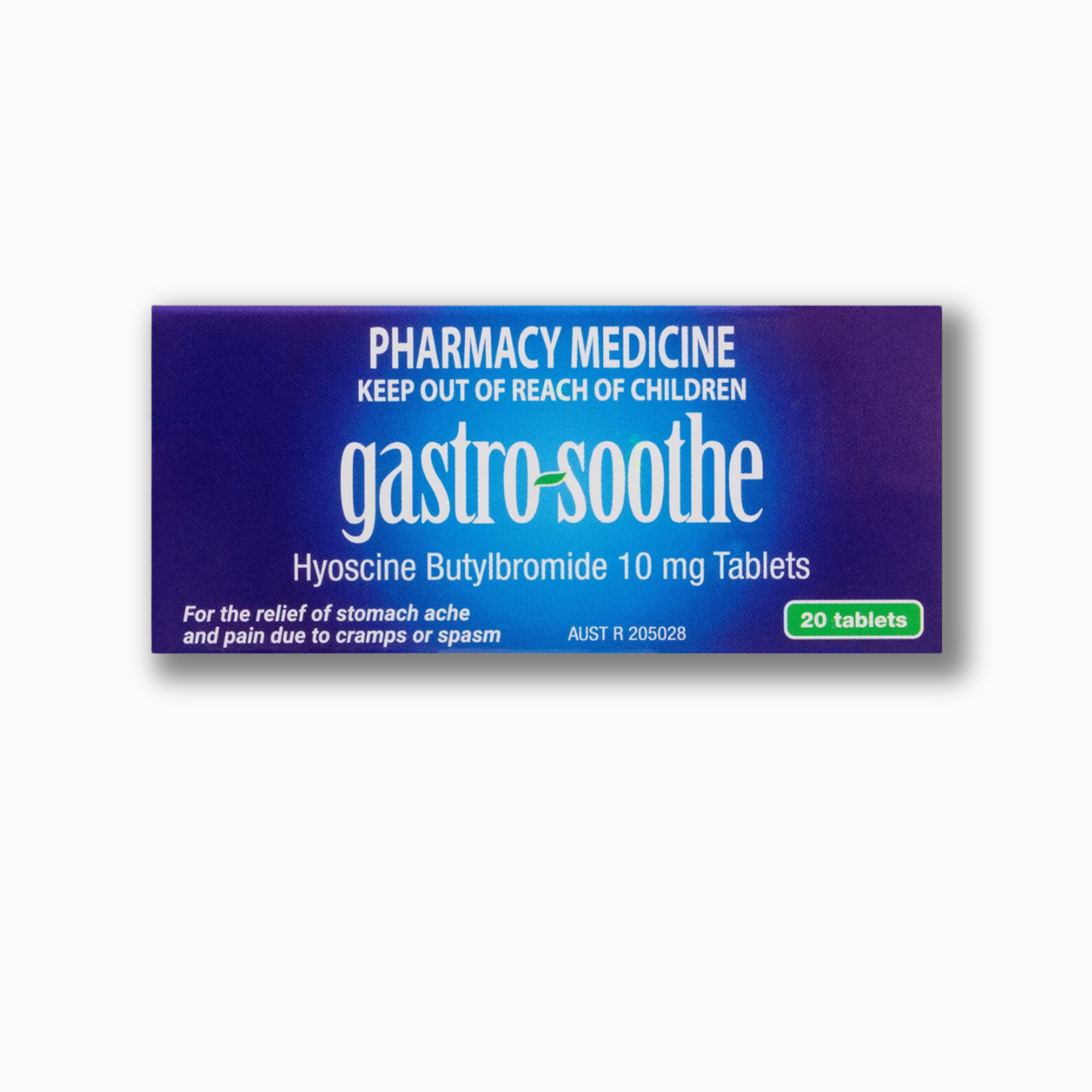 Gastro-Soothe Stomach Pain Relief 20 Tablets
