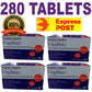280 x HayFexo Fexofenadine Hydrochloride 180mg Tablets (Generic Alternative) +100 Bonus Paracetamol Tablets