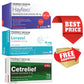 70x Hayfexo 180mg + 70x Lorazol 10mg + 70x Cetrelief 10mg Hayfever Combo