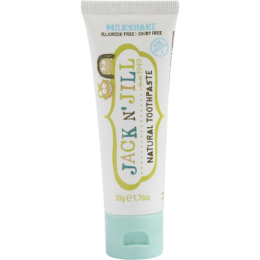 JACK N' JILL Toothpaste (Children) Milkshake - Fluoride Free 50g