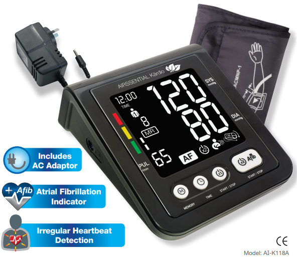 Airssential LifeLine Kärdio Blood Pressure Monitor