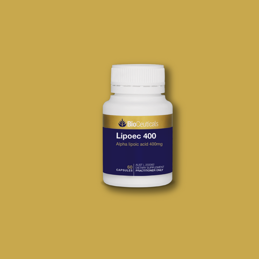Lipoec 400 60 Capsules
