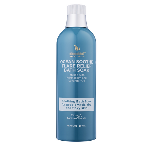 Abundant Natural Health Ocean Soothe Flare Relief Bath Soak 500ml