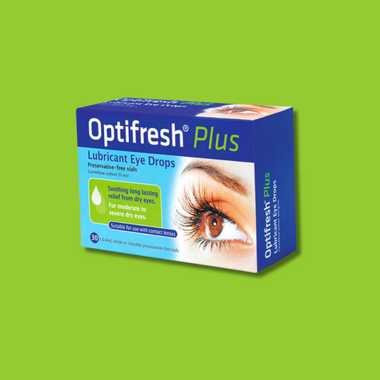 Optifresh Plus Lubricant Eye Drops 30 Vials