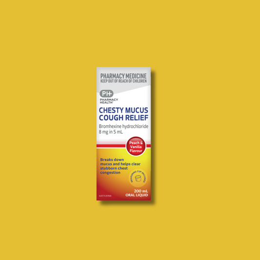 PH CHESTY MUCUS COUGH RELIEF 200ML S2
