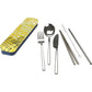 RETROKITCHEN Carry Your Cutlery - Abstract Stainless Steel Cutlery Set 1