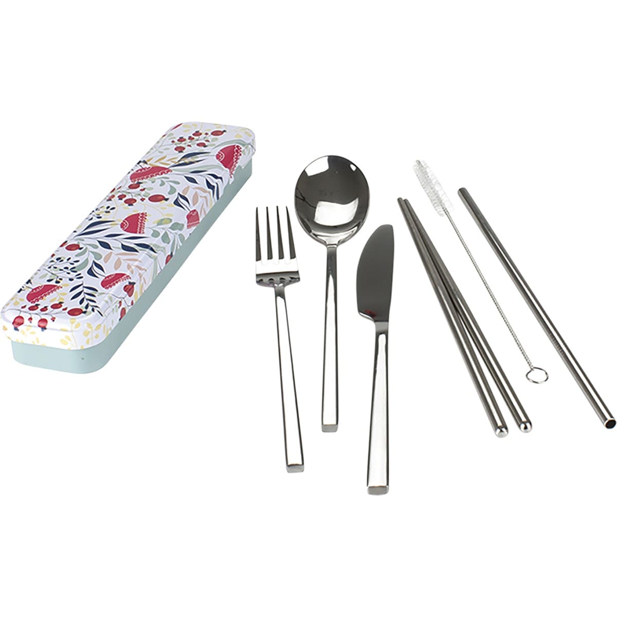 RETROKITCHEN Carry Your Cutlery - Botanical Stainless Steel Cutlery Set 1