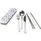 RETROKITCHEN Carry Your Cutlery - Leaves Stainless Steel Cutlery Set 1
