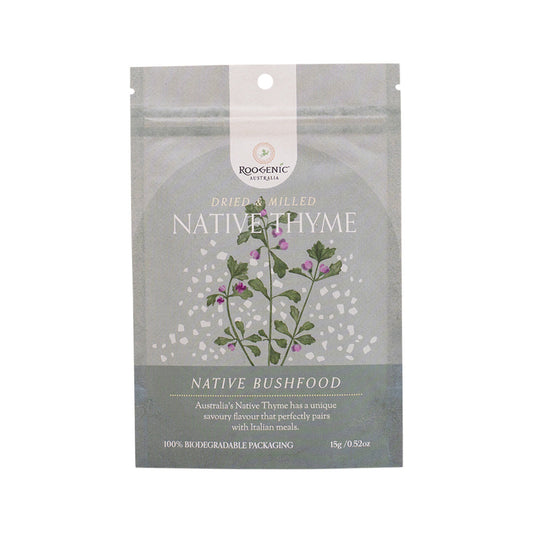 Roogenic Australia Native Bushfood Dried & Milled Native Thyme 15g