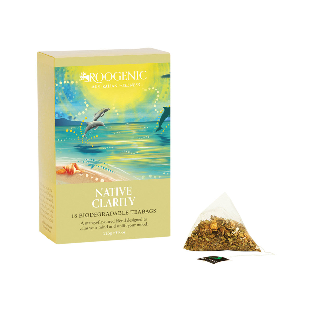 Roogenic Australia Native Happiness x 18 Tea Bags