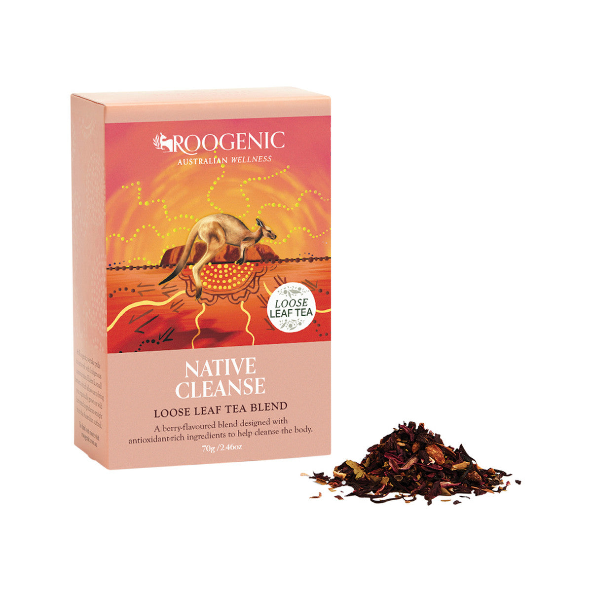 Roogenic Australia Native Strawberry Loose Leaf 70g
