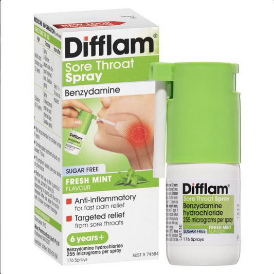 Difflam Sore Throat Spray 176 Sprays 30mL