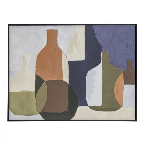 Amalfi Botella Wall Décor Multi 80x2.7x60cm