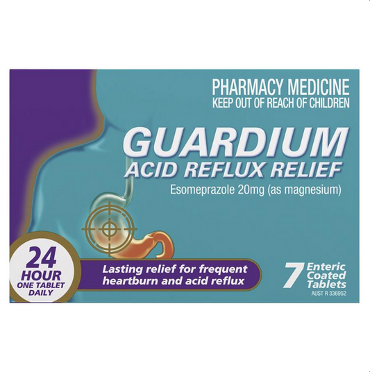 Guardium Acid Reflux Relief 7 Tablets (Limit ONE per Order)
