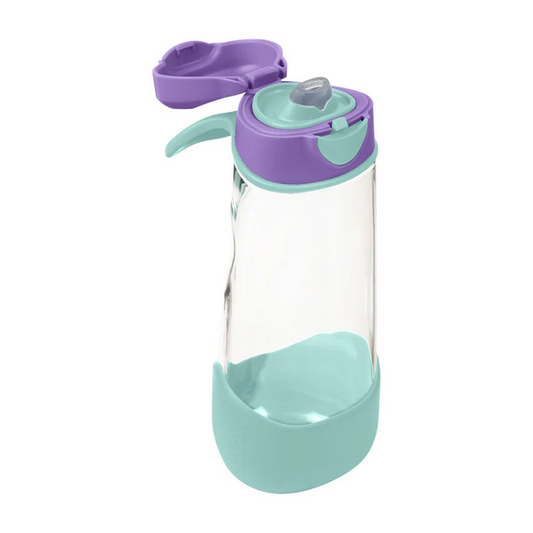 B.BOX Sport Spout 600mL Bottle - Lilac Pop