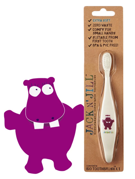Jack N' Jill Bio Toothbrush HIPPO