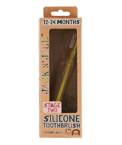 Jack N' Jill Silicone Toothbrush STAGE 2