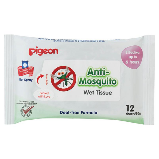 Pigeon Anti Mosquito Wipes 12 Pack (Ships April)