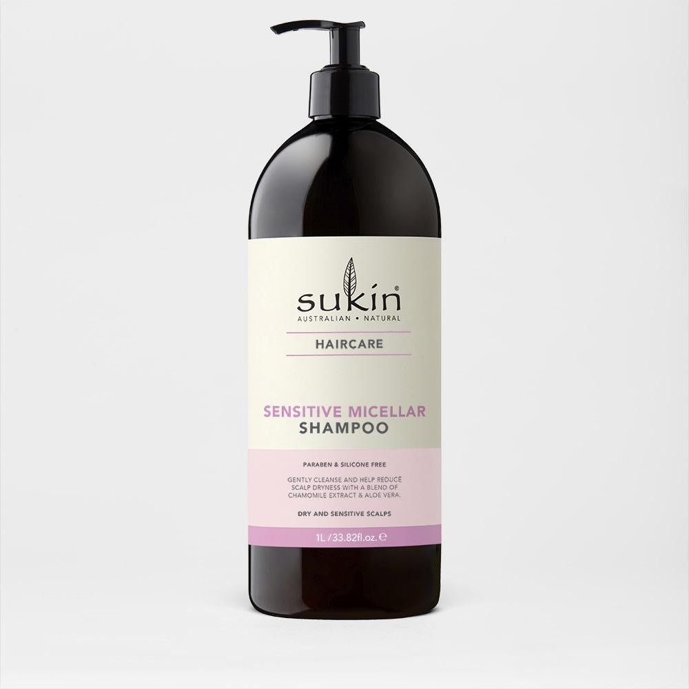 SUKIN SENSITIVE MICELLAR SHAMPOO 1L