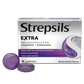 Strepsils Extra Blackcurrant Fast Numbing Sore Throat Pain Relief with Anaesthetic Lozenges 16 pack