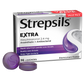 Strepsils Extra Blackcurrant Fast Numbing Sore Throat Pain Relief with Anaesthetic Lozenges 36 pack