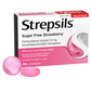 Strepsils Sore Throat Relief Sugar Free Strawberry 36 Pack