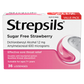 Strepsils Sore Throat Relief Sugar Free Strawberry 36 Pack