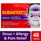 Sudafed PE Sinus + Allergy & Pain Relief Tablets  48 Pack