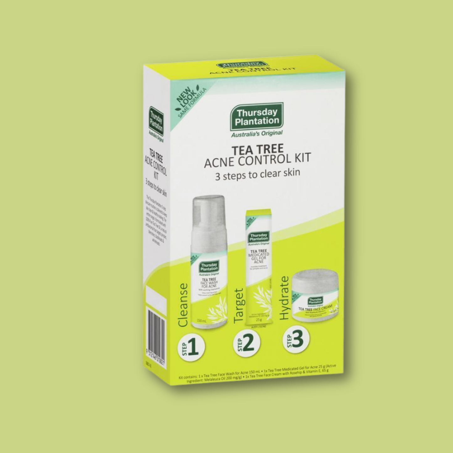 Tea Tree Clear Skin and Acne Control Pack